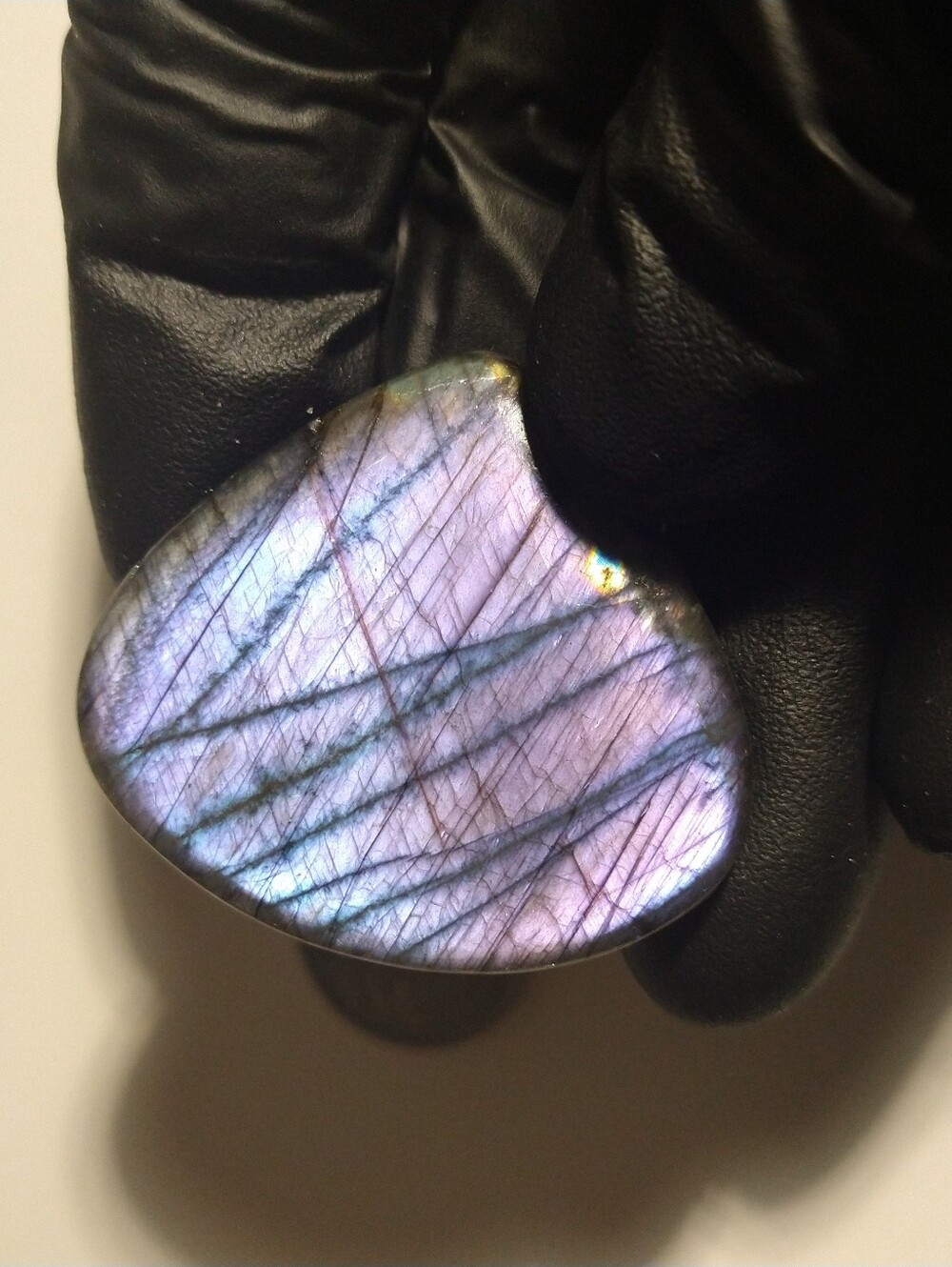 High Grade Purple Blue Labradorite Cabochon